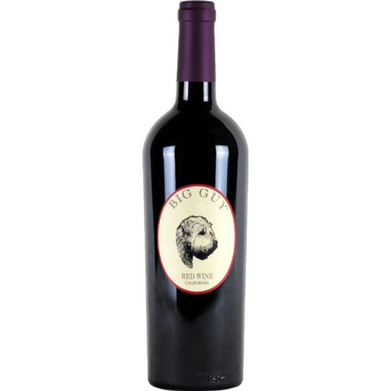 12 Bottle Case Big Guy California Red Blend 2022 w/ Shipping Included