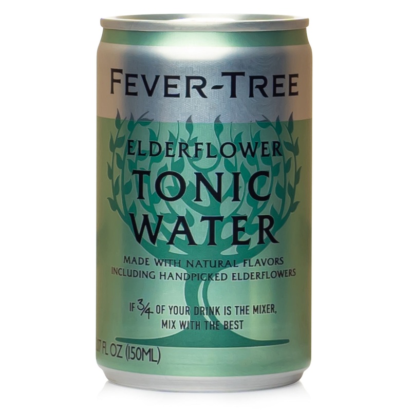 Fever Tree Elderflower Tonic Can