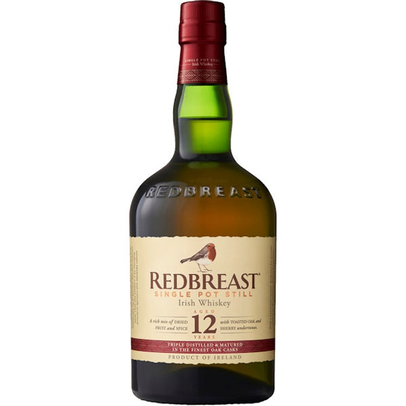 Redbreast 12 Year Old Irish Whiskey 750ml