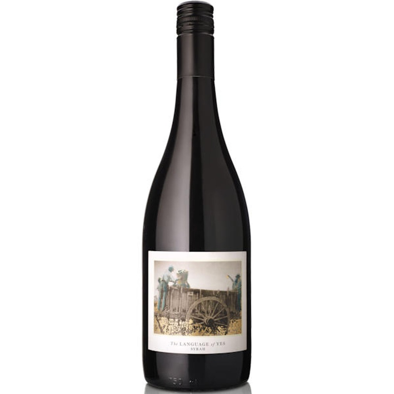 The Language of Yes Rancho Real Vineyard Santa Maria Syrah 2022 Rated 95DM