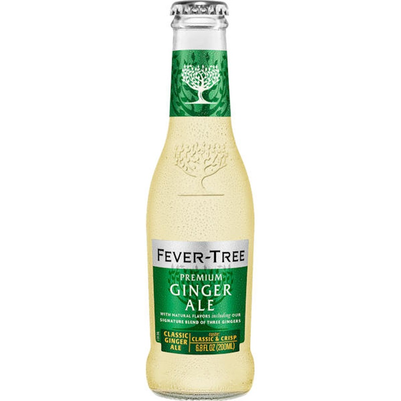 Fever Tree Premium Ginger Ale 6.8oz 4-Pack
