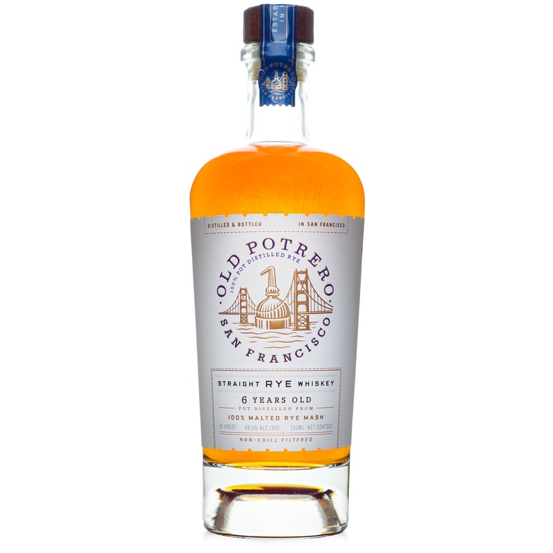 Old Potrero 6 Year Single Malt Rye Whiskey