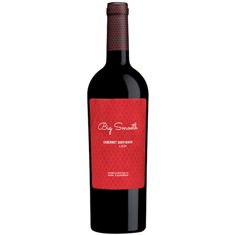 12 Bottle Case Big Smooth Lodi Cabernet w/ Shipping Included