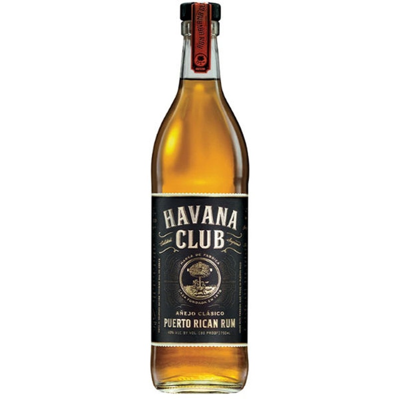 Havana Club Anejo Clasico Puerto Rican Rum 750ml
