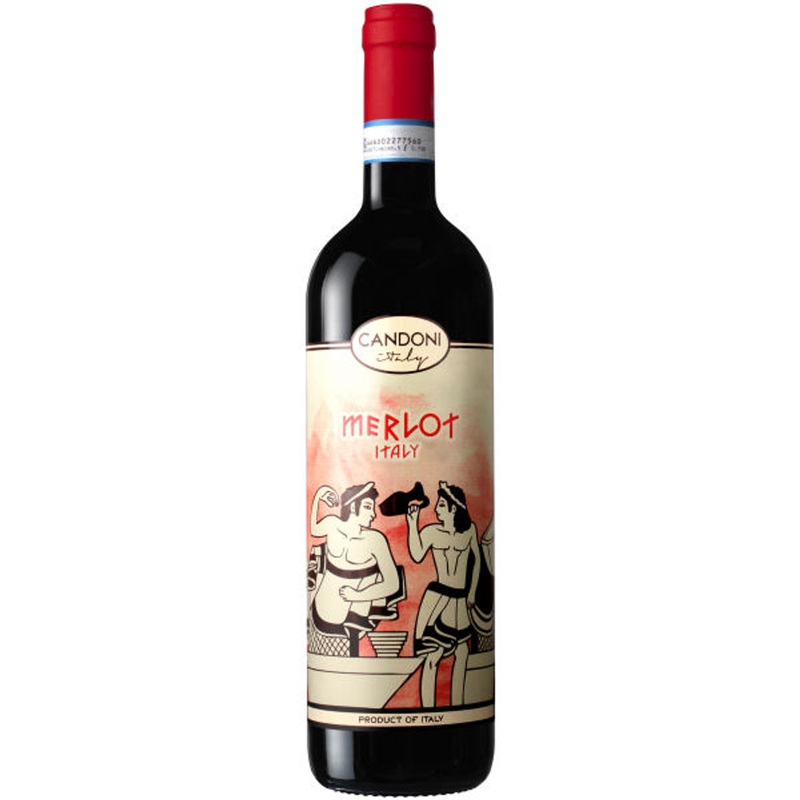 12 Bottle Case Candoni Merlot Friuli-Venezia Giulia DOC (Italy) w/ Shipping Included