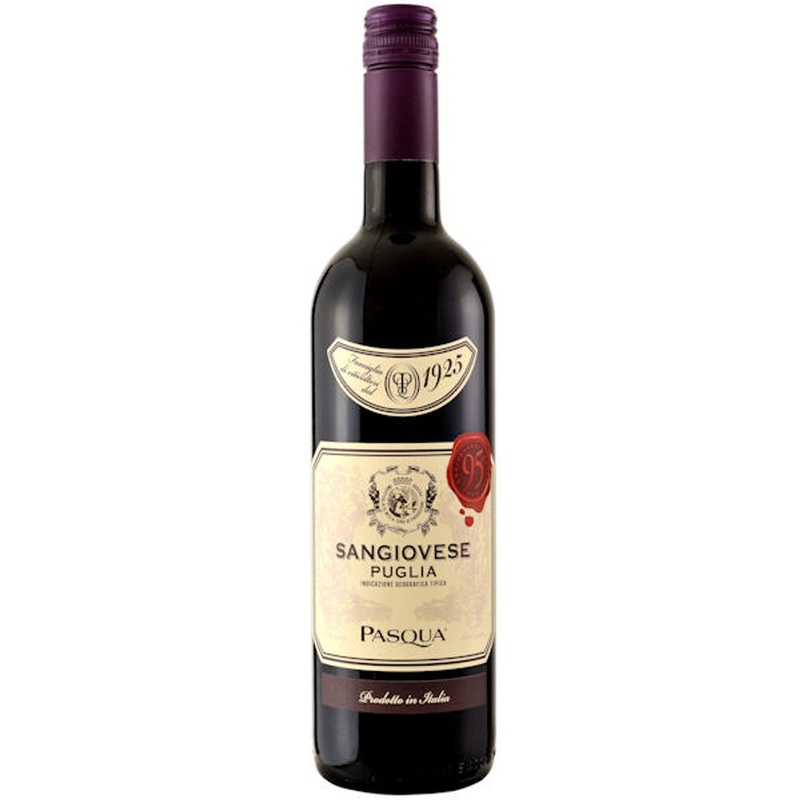 6 Bottle Case Pasqua Sangiovese Puglia IGT 2023 (Italy) w/ Shipping Included