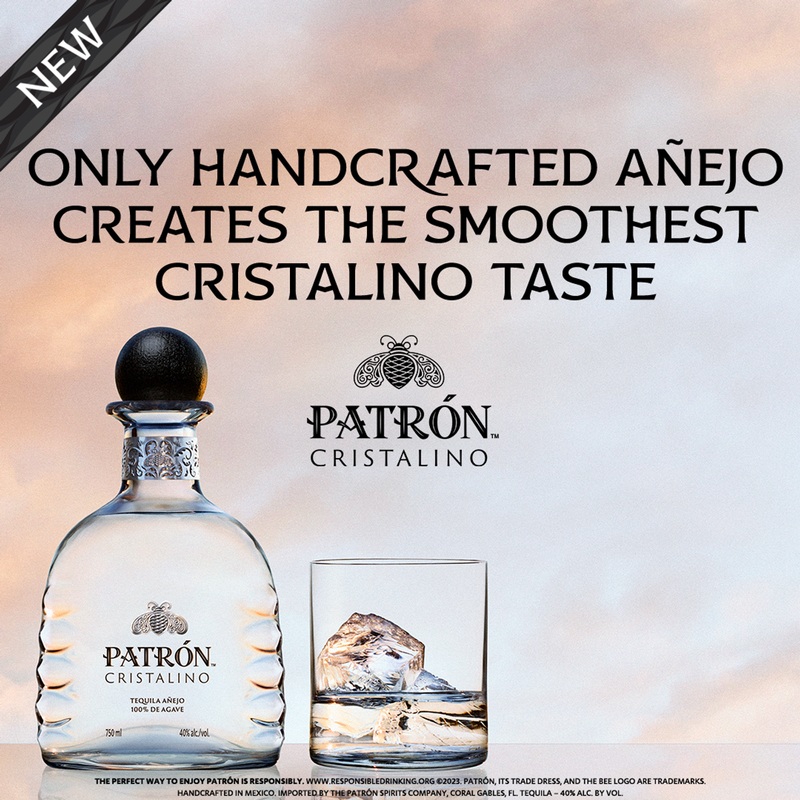 Patron Aejo Cristalino Tequila 750ml