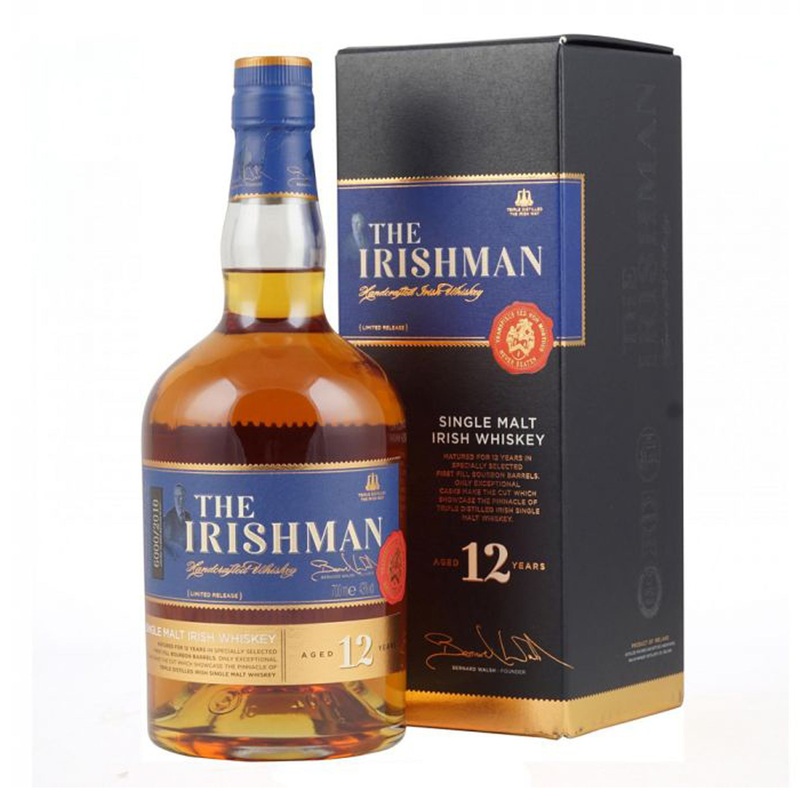 The Irishman Single Malt 12 Year Old – 2018 Release 70cl