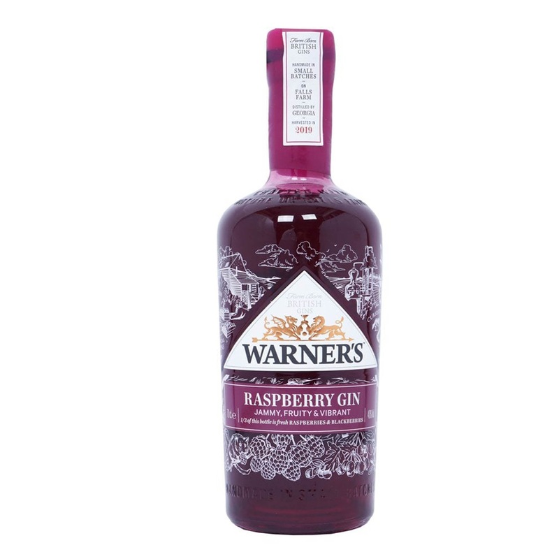 Warner Edwards Raspberry Gin 70cl