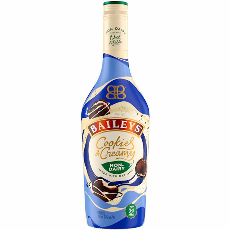 Baileys Irish Cream Cookies & Cream Non-Dairy Liqueur 750ml