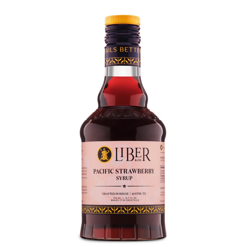 Liber & Co Strawberry Syrup|375 ml