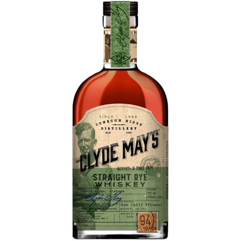 Clyde May’s Straight Rye Whiskey 750ml
