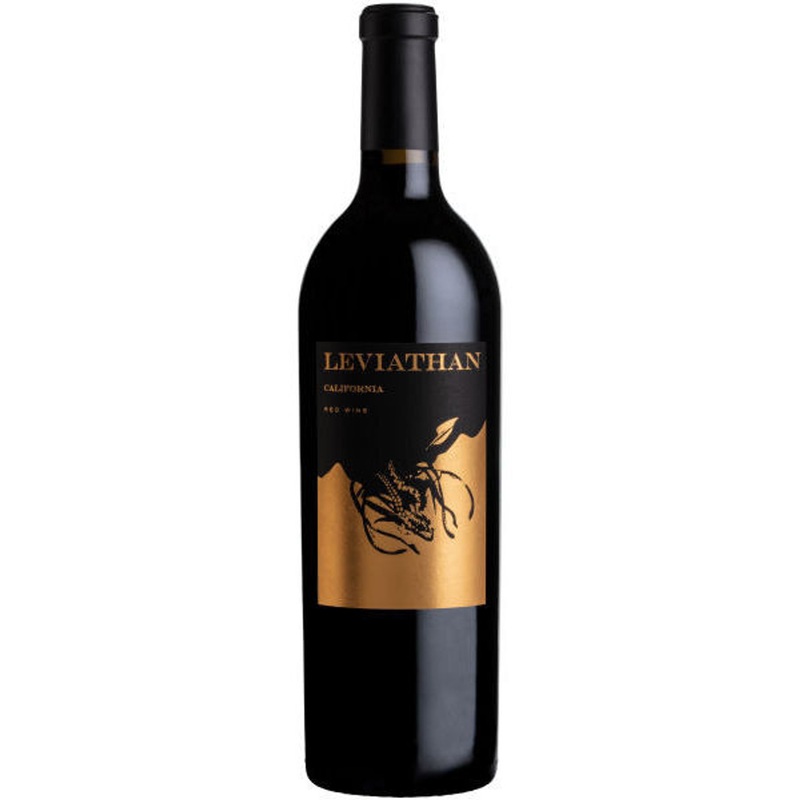 6 Bottle Case Leviathan California Red Blend 2021 Rated 94JD w/ Shipping Included