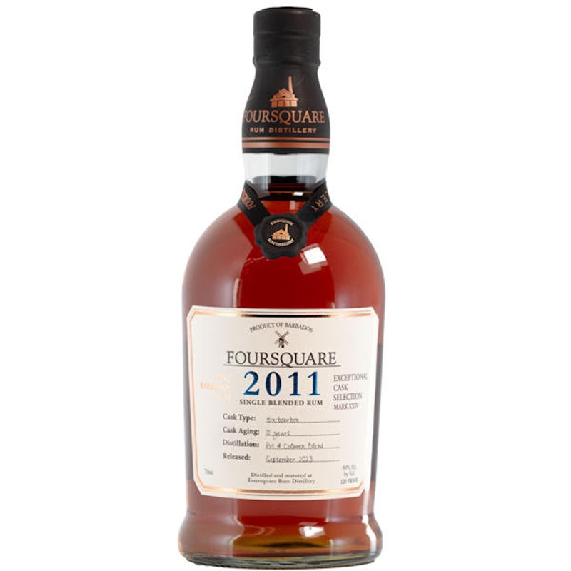 Foursquare Exceptional Cask Selection 12 Year Old Blended Barbados Rum 2011 750ml