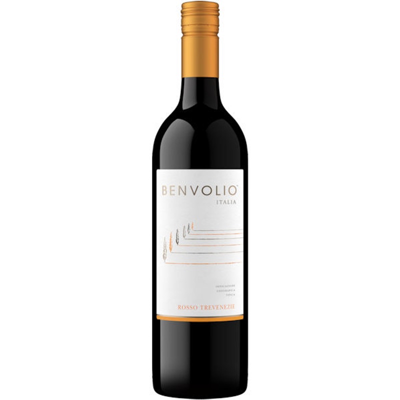 12 Bottle Case Benvolio Rosso Trevenezie IGT 2021 w/ Shipping Included