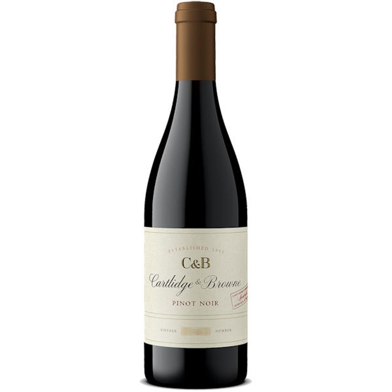 12 Bottle Case Cartlidge & Browne California Pinot Noir 2022 w/ Shipping Included