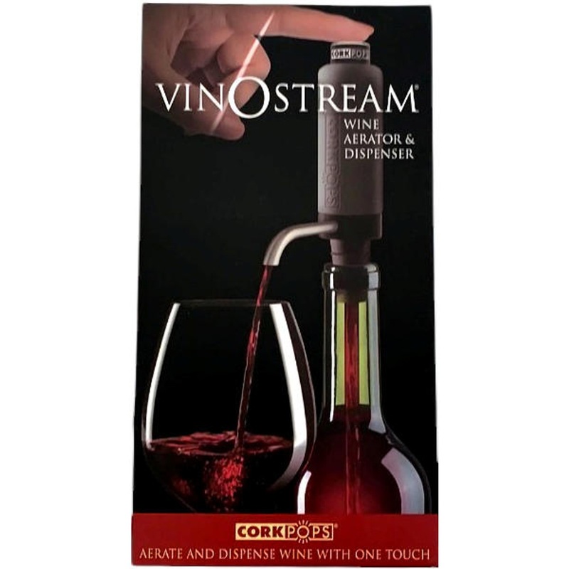 Cork Pops Vin-O-Stream Wine Aerator & Dispenser
