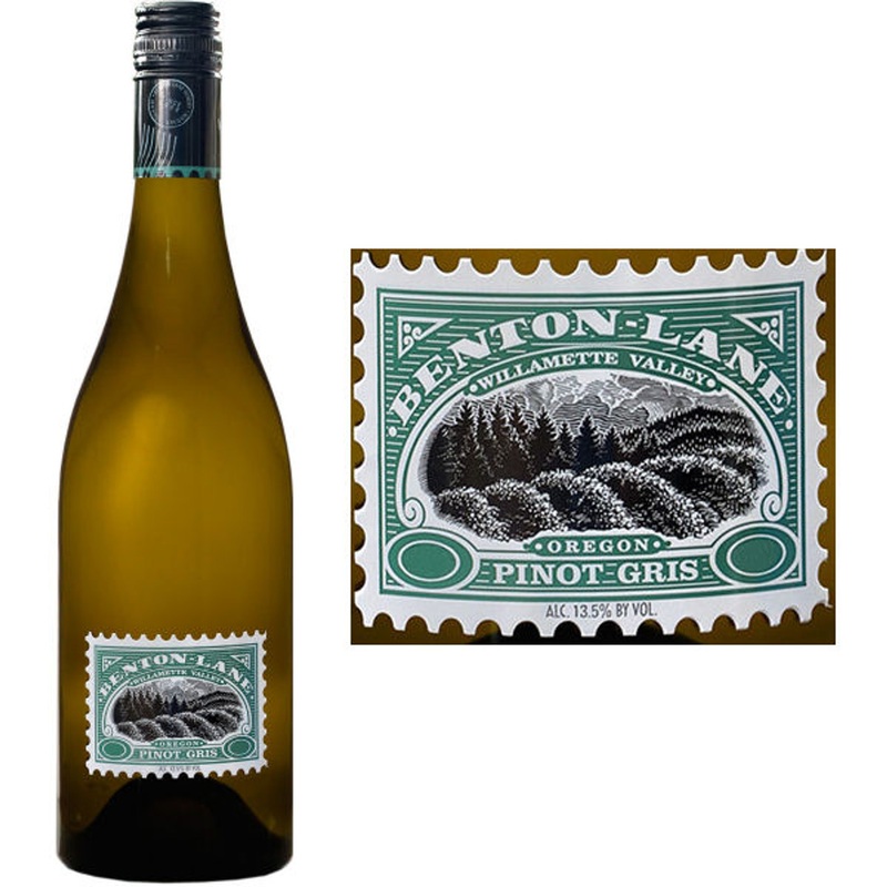 12 Bottle Case Benton-Lane Willamette Pinot Gris Oregon 2017 w/ Shipping Included