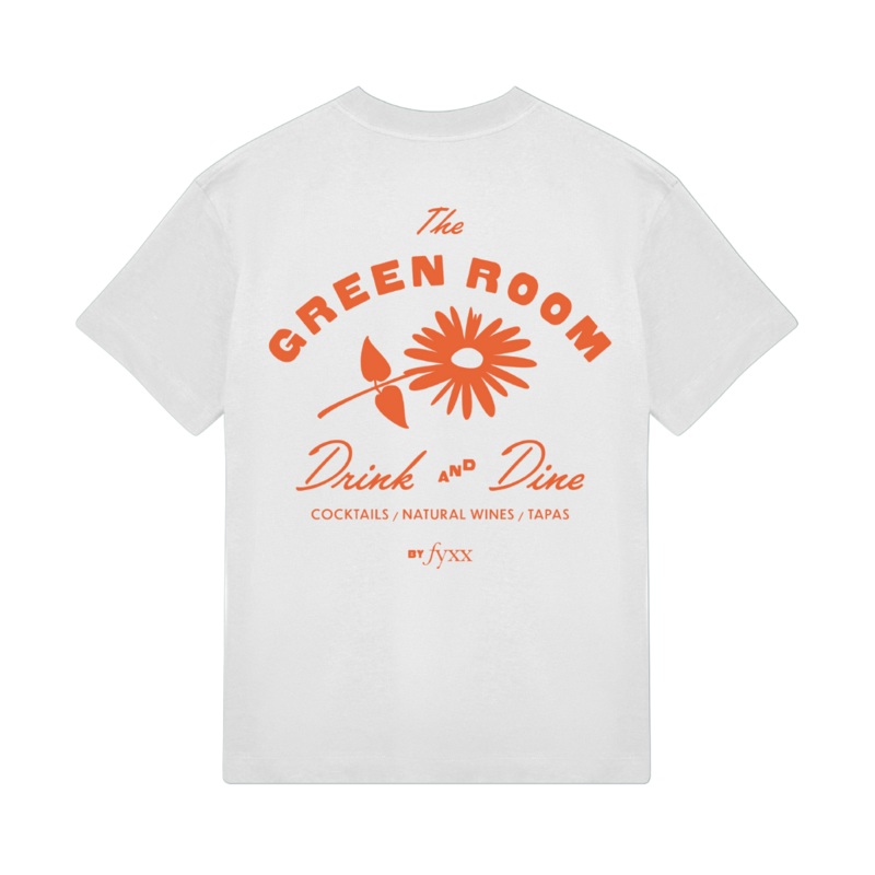 The Green Room T-Shirt|White|Small|Medium|Large
