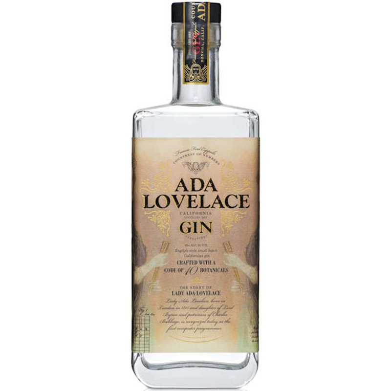 Great Women Spirits Ada Lovelace California Gin 750ml