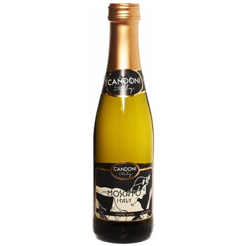 Candoni Sweet Semi-Sparkling Moscato d’Italia IGT NV (Italy) 187ml