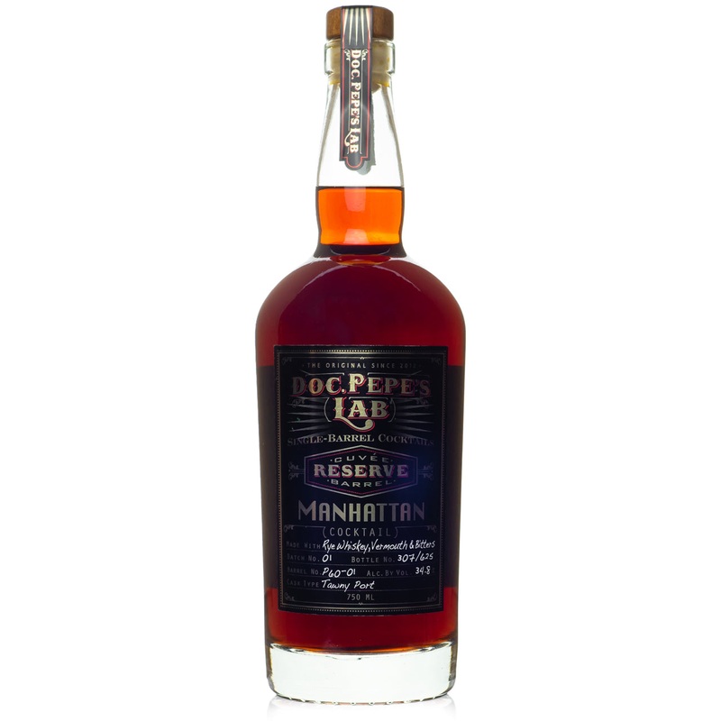 Doc Pepe Cuve Reserve Manhattan Cocktail