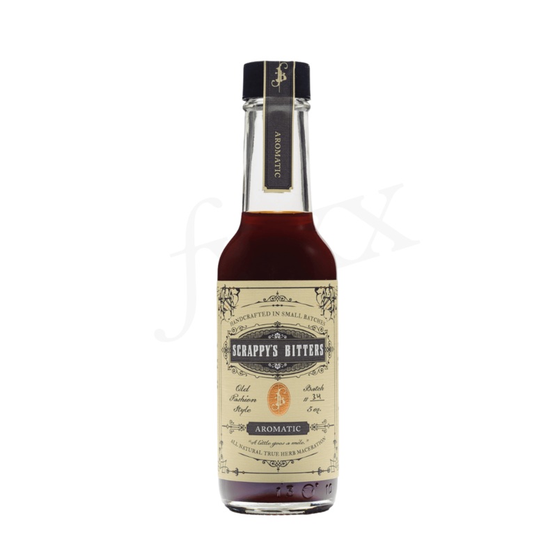 Scrappy’s Bitters|15cl|Aromatic|Black Lemon|Celery|Chocolate|Grapefruit|Lavender|Lime|Orange|Orleans