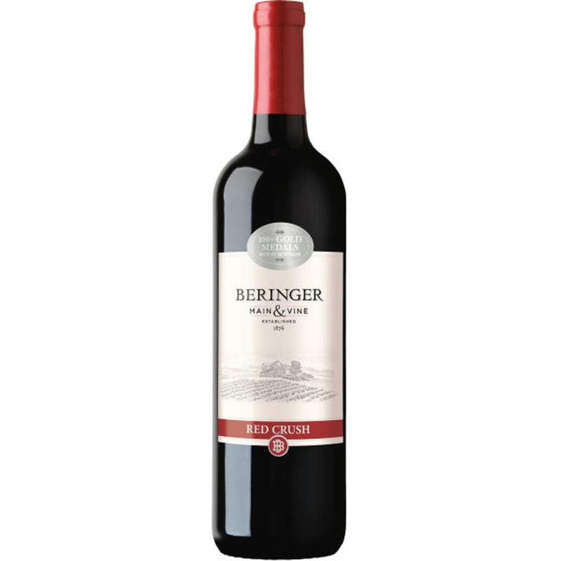 12 Bottle Case Beringer Main & Vine California Red Crush NV w/ Shipping Included