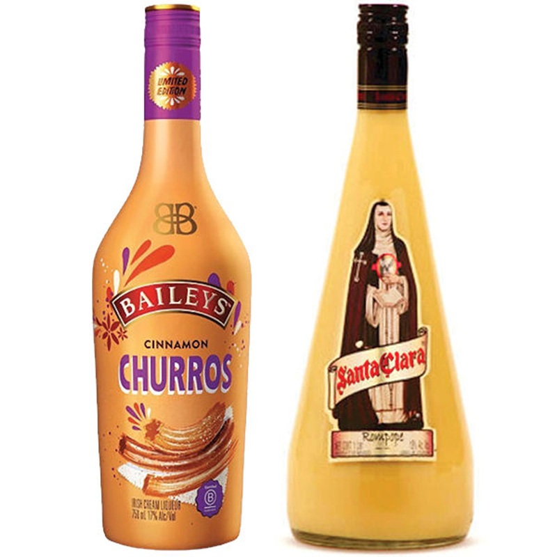 Classic Meets Modern Cream 2-Bottle Bundle – Baileys Churros & Santa Clara Rompope