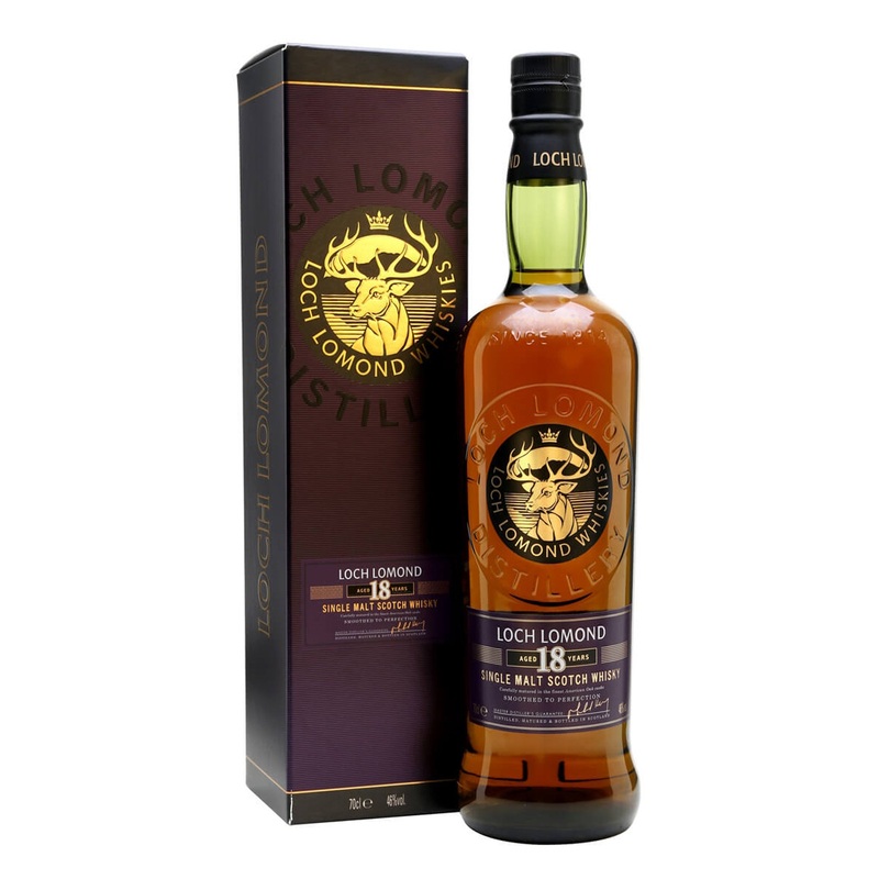Loch Lomond 18 Year Old  Caramalised apple and wood smoke70cl