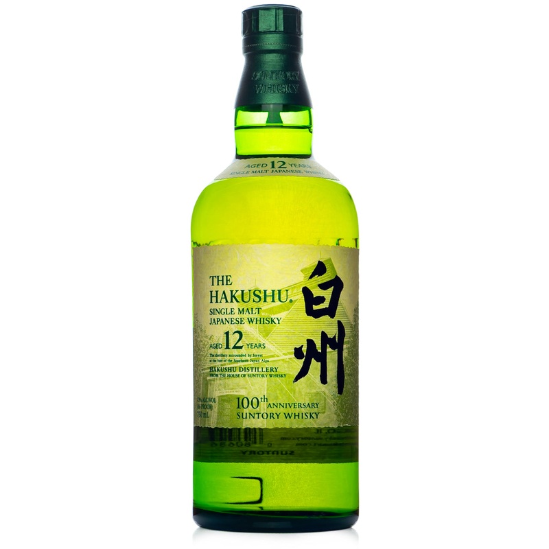 Suntory Hakushu 100 Anniversary 12 Year Single Malt Japanese Whisky