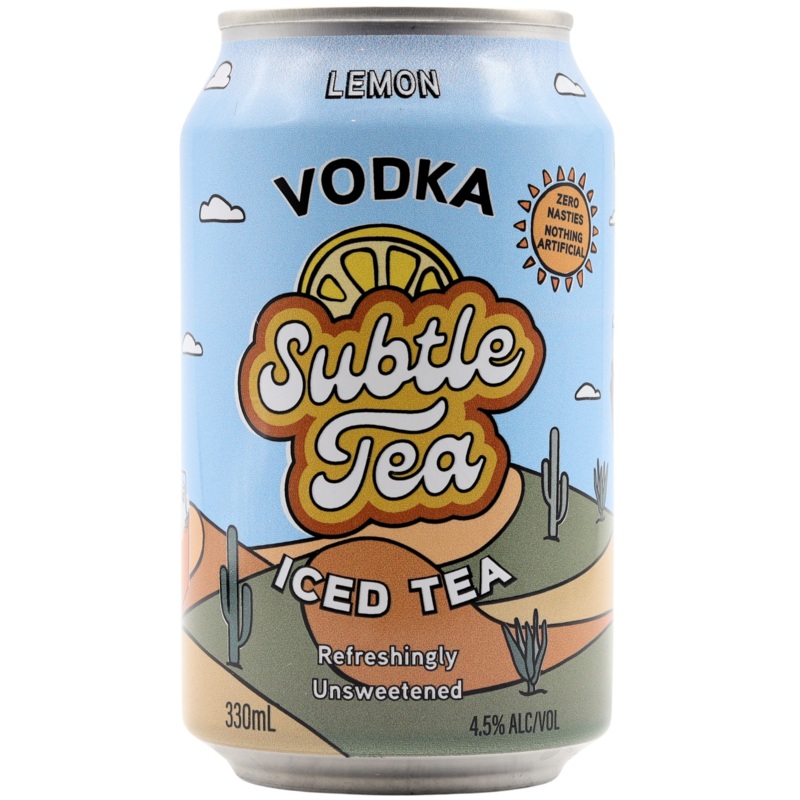 SUBTLE TEA  – LEMON VODKA ICED TEA