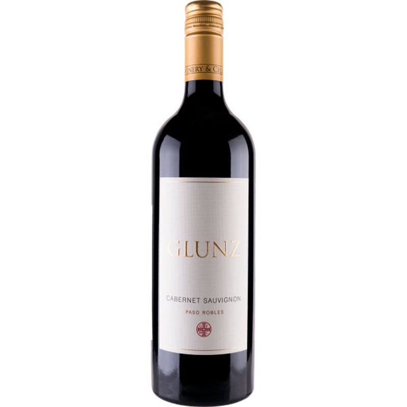 6 Bottle Case Glunz Paso Robles Cabernet 2022 w/ Shipping Included