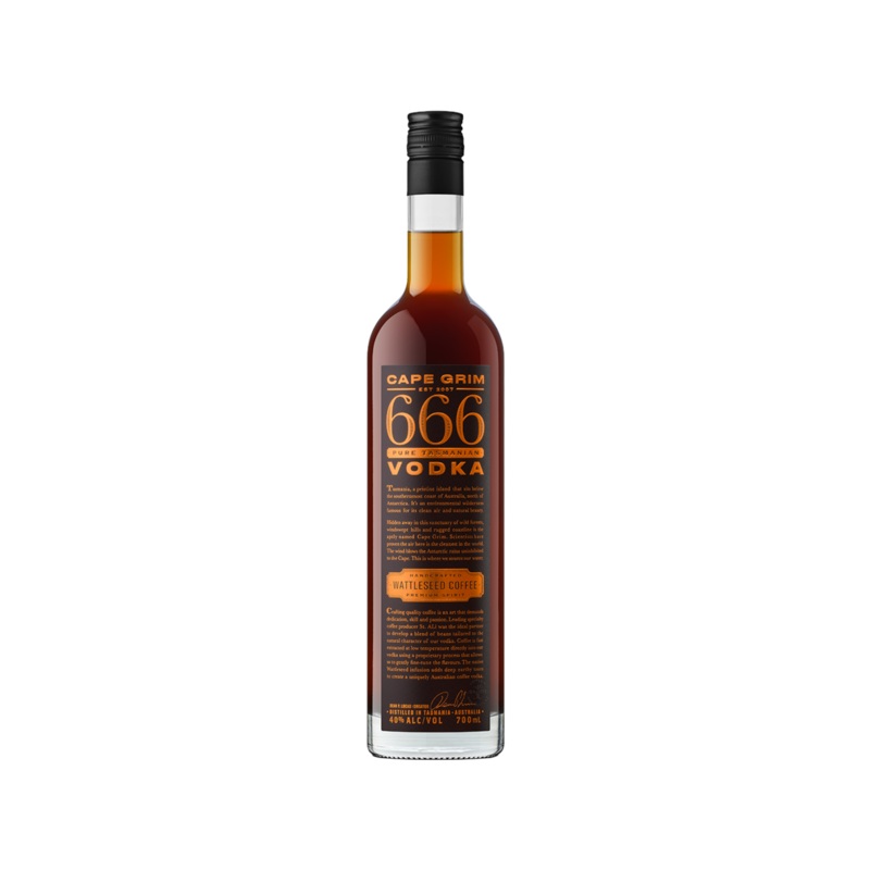 666 W.seed Coff Vodka 40% 0.7L