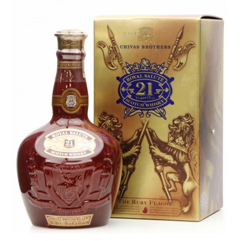 Royal Salute 21 Year Old The Ruby Flagon – Old edition 70cl