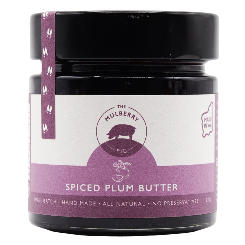 THE MULBERRY PIG – SPICED PLUM BUTTER