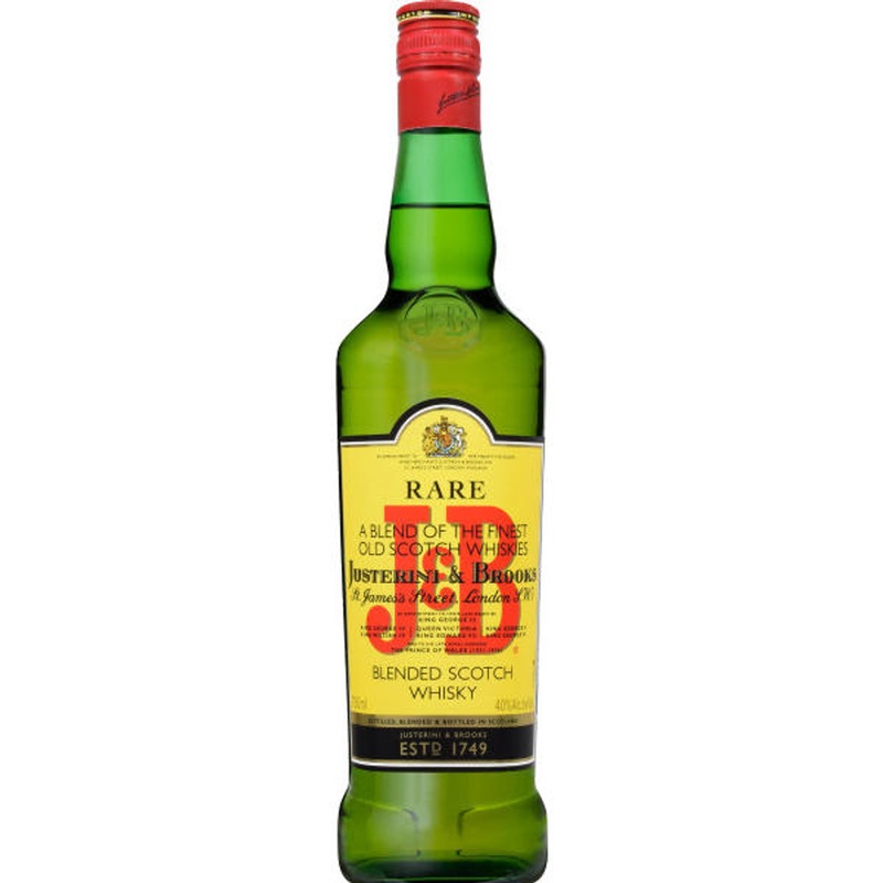 J & B Rare Blended Scotch Whisky 750ml