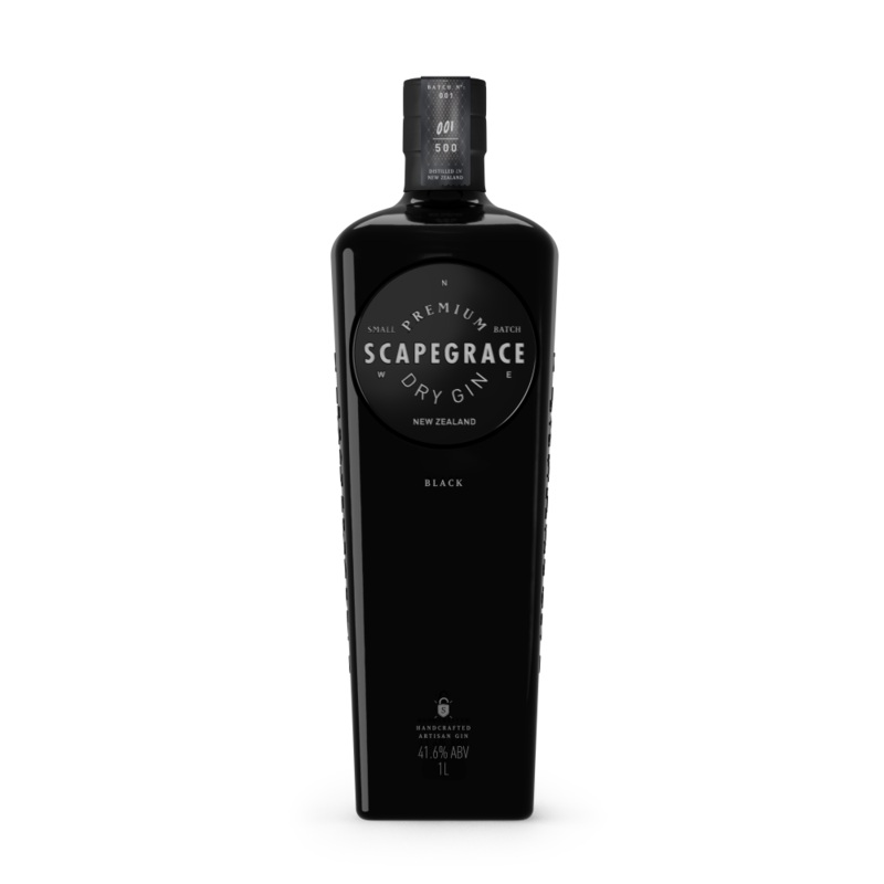 Scapegrace Black Gin 41.6% 1L