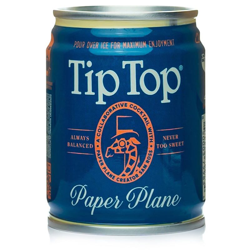 Tip Top Paper Plane Cocktail|4-Pack|Single Can