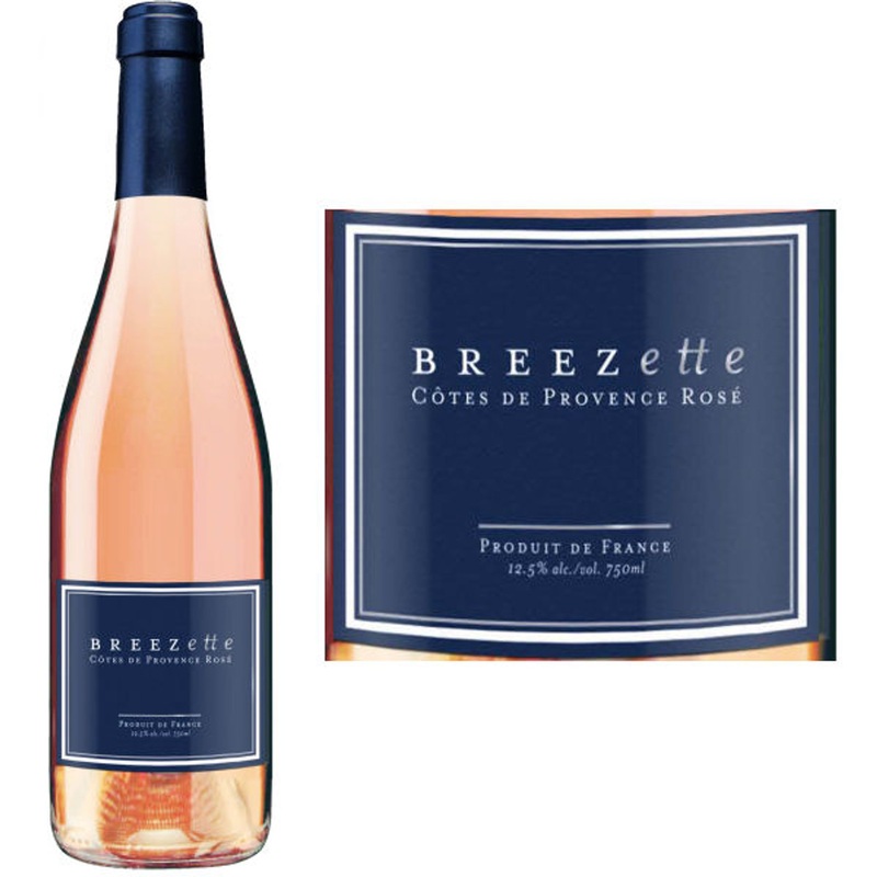 12 Bottle Case Breezette Cotes de Provence Rose 2023 (France) w/ Shipping Included