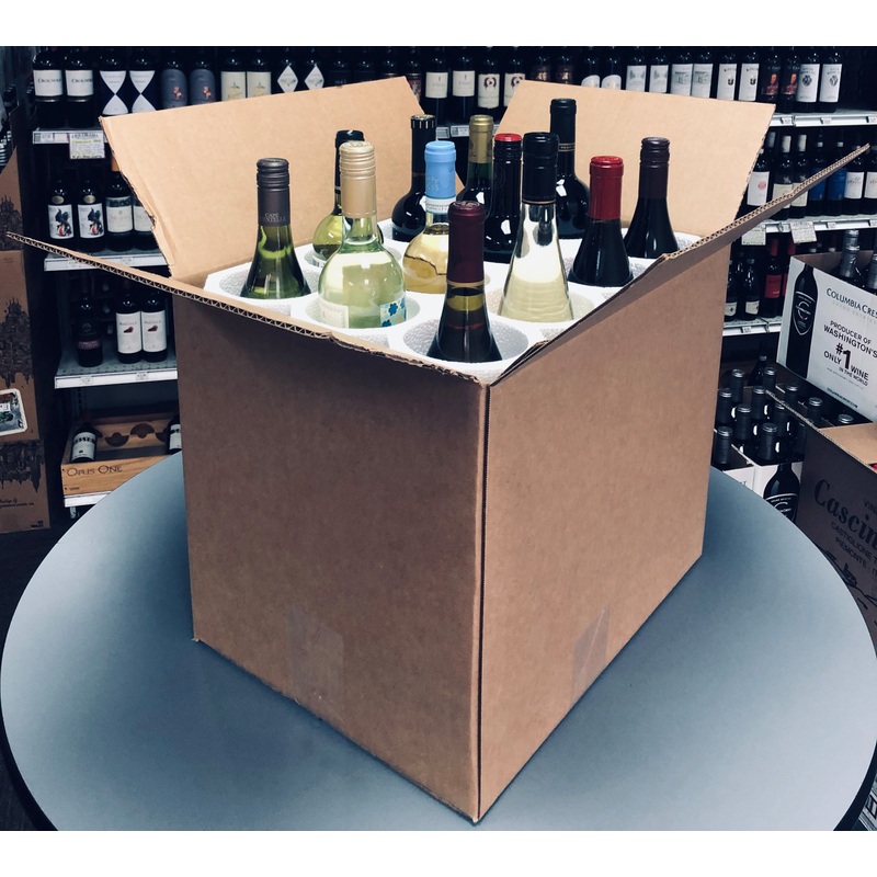 12 Bottle Mystery Wine Case #230 – 12 Whites w/ Shipping Included