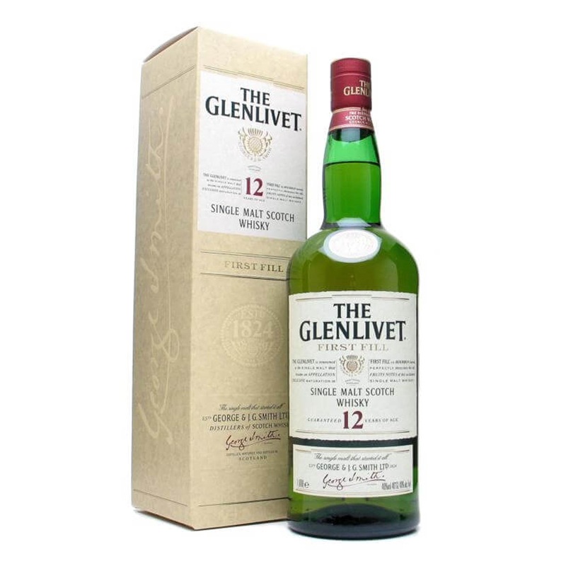 Glenlivet 12 Year Old First Fill – 1980s bottle 100cl