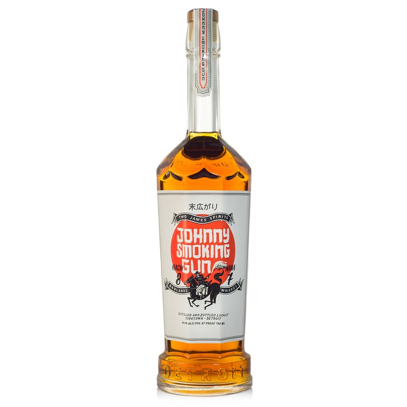 Two James Johnny Smoking Gun Whiskey