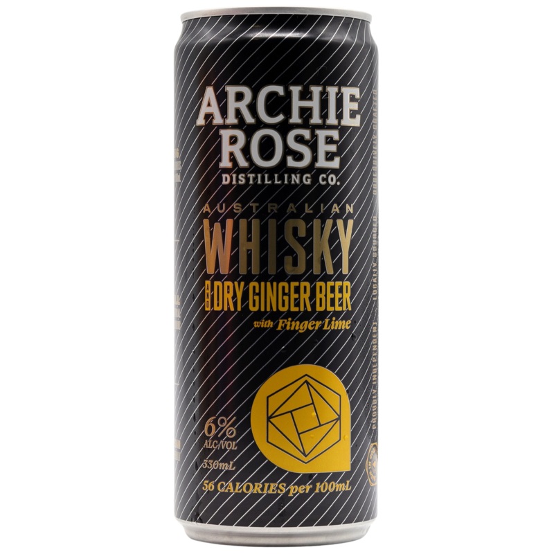 ARCHIE ROSE – WHISKY & DRY GINGER BEER