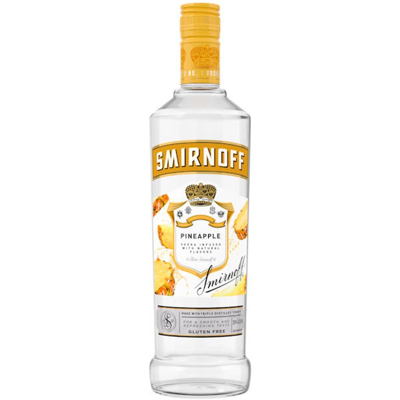 Smirnoff Pineapple Vodka 750ml