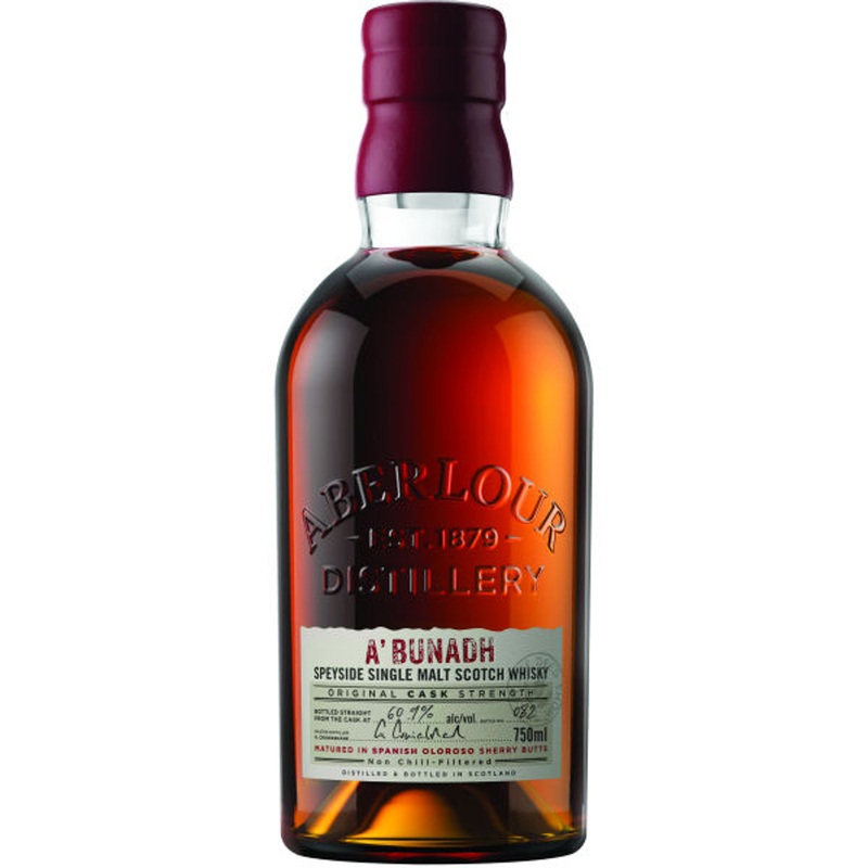 Aberlour A’bunadh Cask Strength Speyside Single Malt Scotch 750ml
