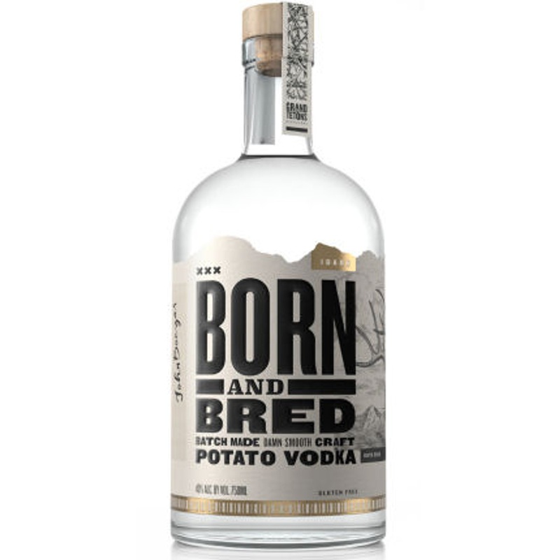 Born and Bred Batch Made Craft Idaho Potato Vodka 750ml