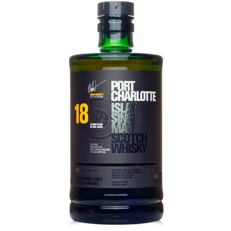 Port Charlotte 18 Year Single Malt Scotch