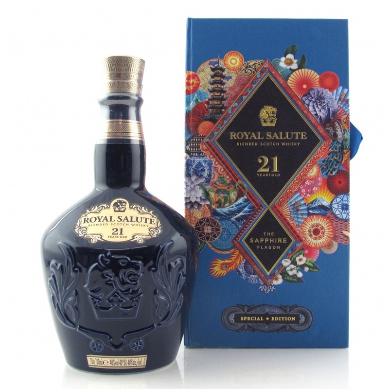 Royal Salute 21 Year Old The Sapphire Flagon – Limited Edition 70cl
