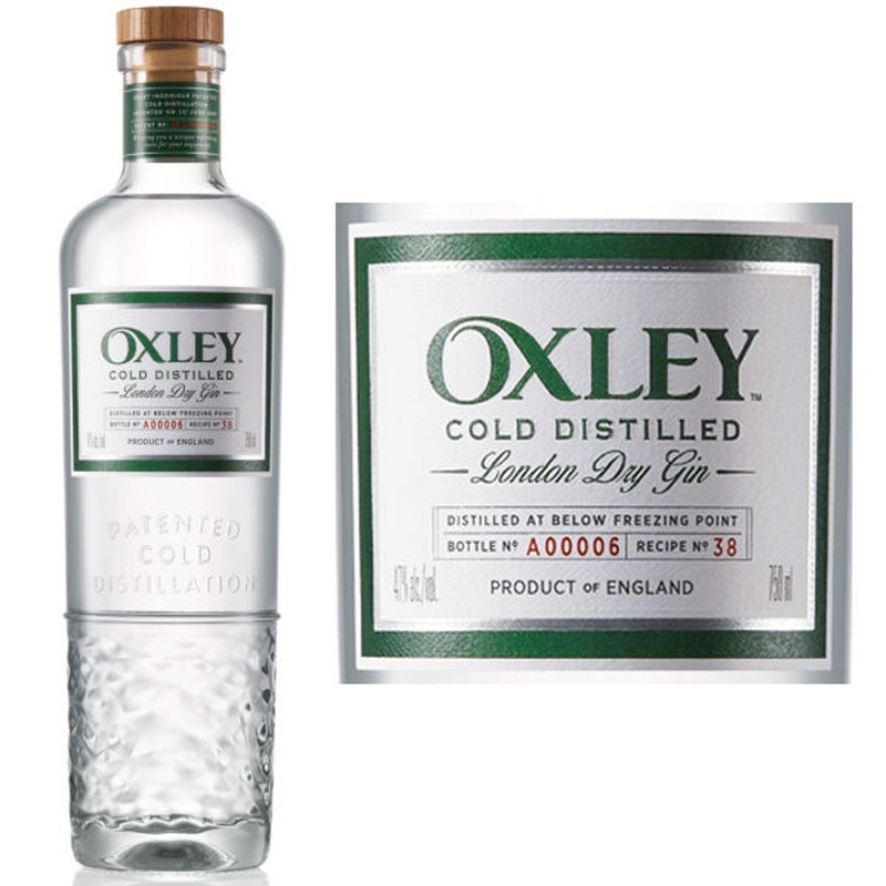 Oxley Cold Distilled London Dry Gin 750ml